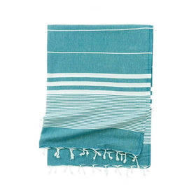 Capri Turkish Towel - RT008 in Teal