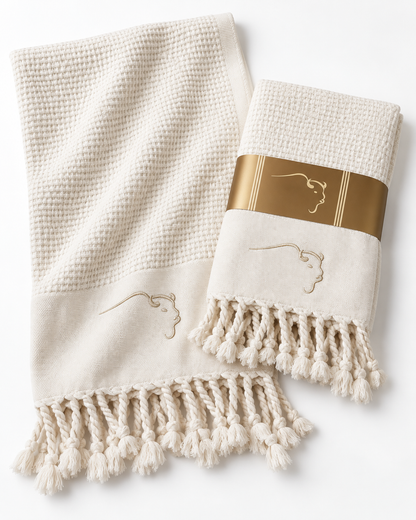 Custom Kitchen Tea Towels - Jacquard Woven 100% Cotton - RT904