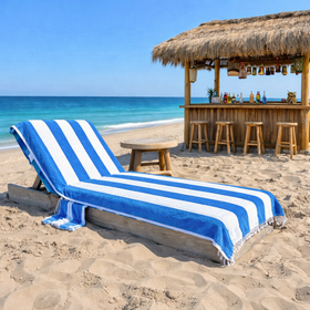 Turkish Lounge Chair Beach Chair Covers - RT888 in XLG - 36" x 92"