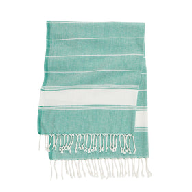 Malibu Turkish Towel - Cotton & Recycled rPET- RT833 in Green