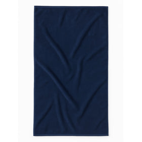 Veloura™ Luxury Terry Velour Towels in Solid Vivid Colors - RT215 in Navy