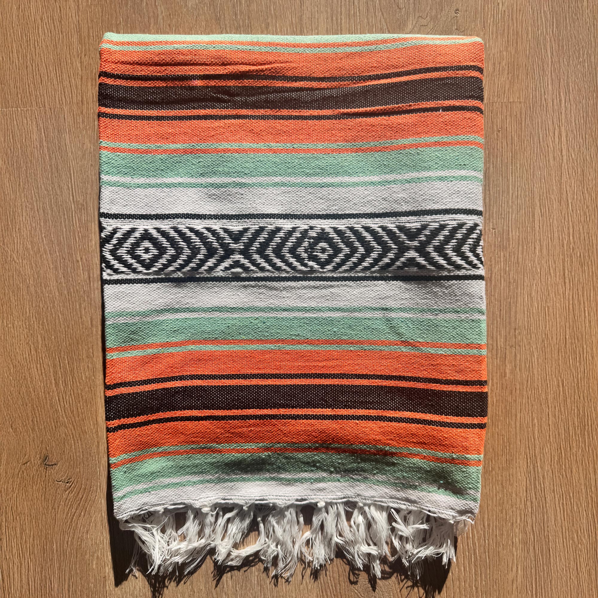 Riviera Maya Falsa Throw - Custom Decorated Sarapes  RT747