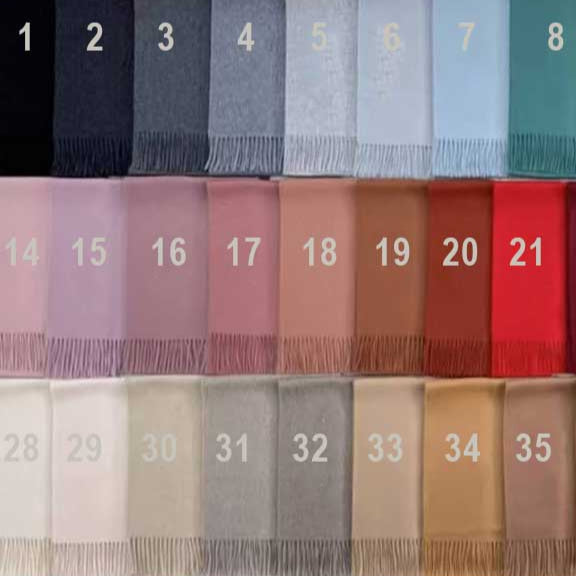 Riviera Custom Merino Wool Scarf & Wrap - RT861