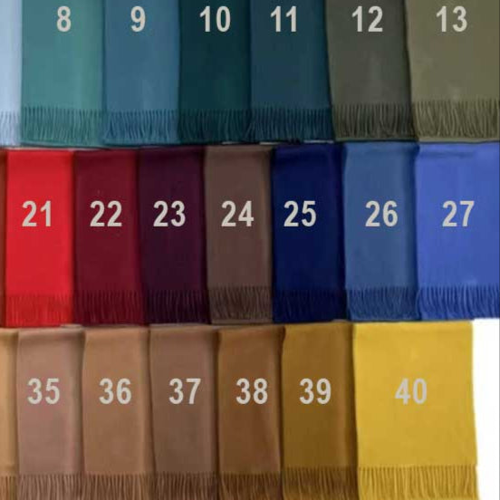 Riviera Custom Merino Wool Scarf & Wrap - RT861