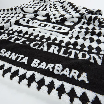 Feather Knit Fuzzy Plush Throw Blankets - RT854