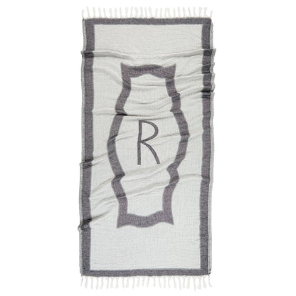 Custom Jacquard Woven Turkish Towel - RT089