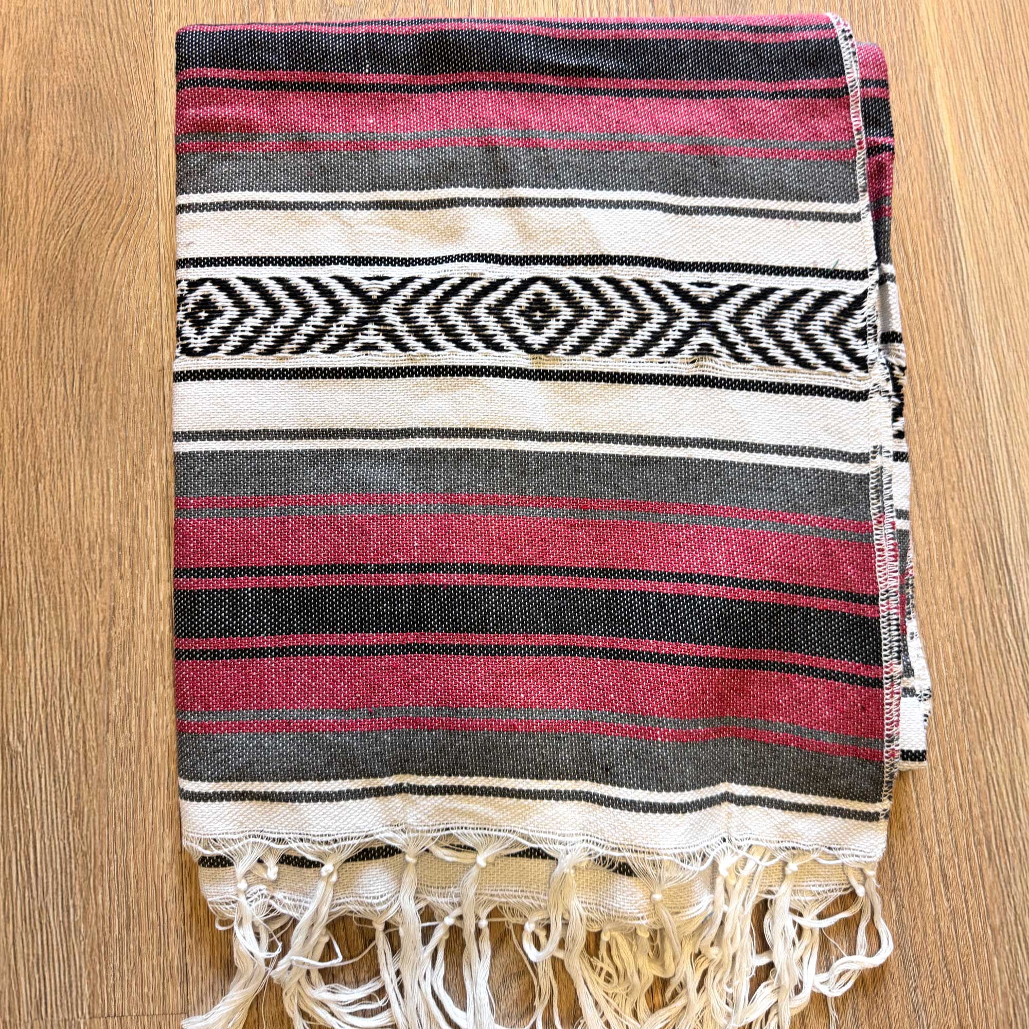 Riviera Maya Falsa Throw - Custom Decorated Sarapes  RT747