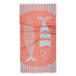 Pesce Duo - 2 Fish - Turkish Towel - RT878