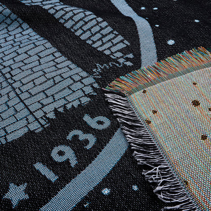 Custom Woven Cotton Picnic Blanket Tapestry - RT400