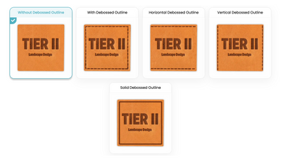 Custom Leather Patches - Branding Labels - RT889