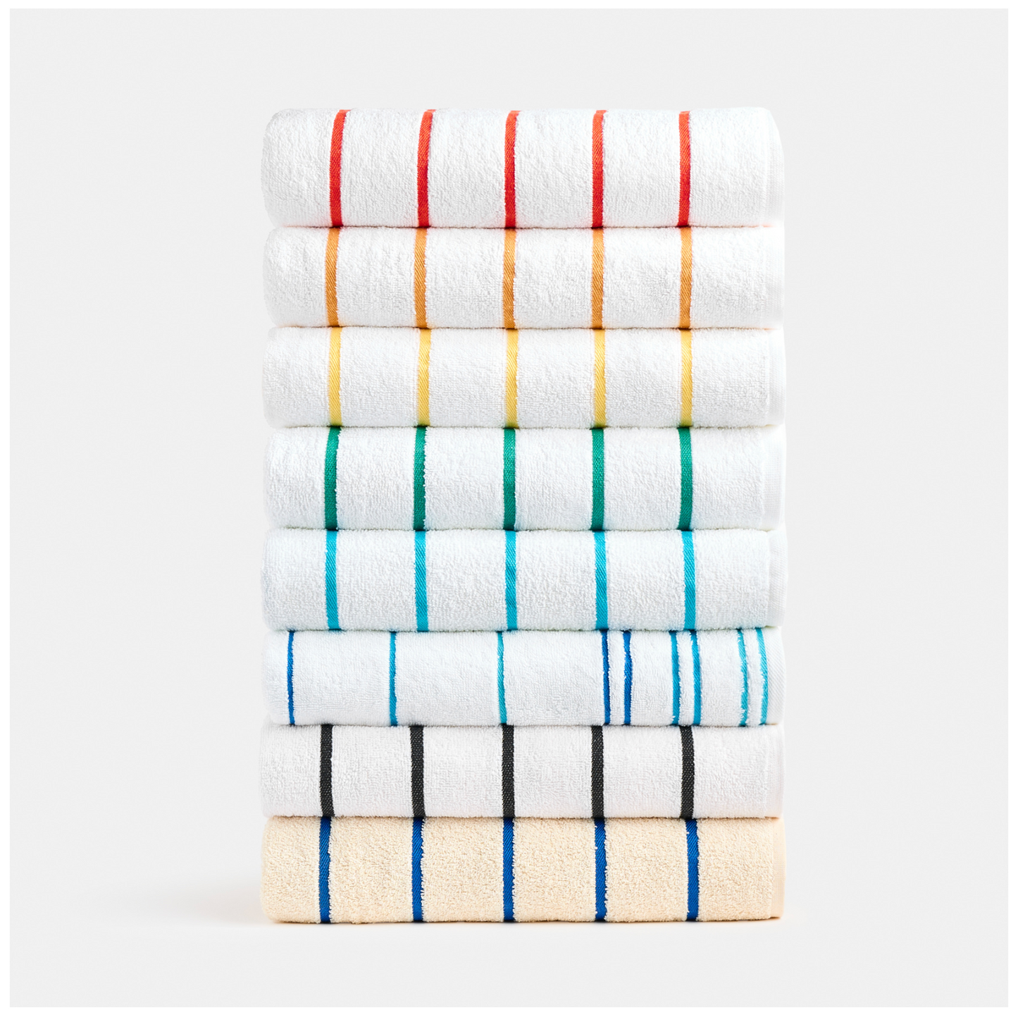 Poolside Stripe Terry Pool Towels - RT897