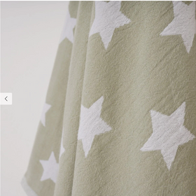 Stars Align Double Layer Turkish Towel RT862 in Sage