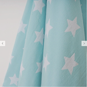 Stars Align Double Layer Turkish Towel RT862 in Mint