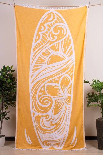 Promotional Surfboard Towel - 42-Colors - RT869
