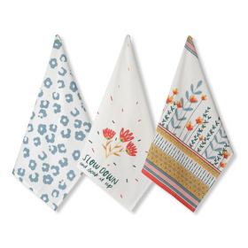 Kitchen T-Towel  Hand Towel Printed 100% Cotton - RT896 in Cotton-Kitchen Towel