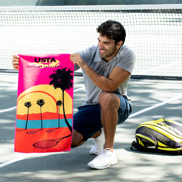 Kona - Brushed Velour & Cotton Beach Towels - photo 1