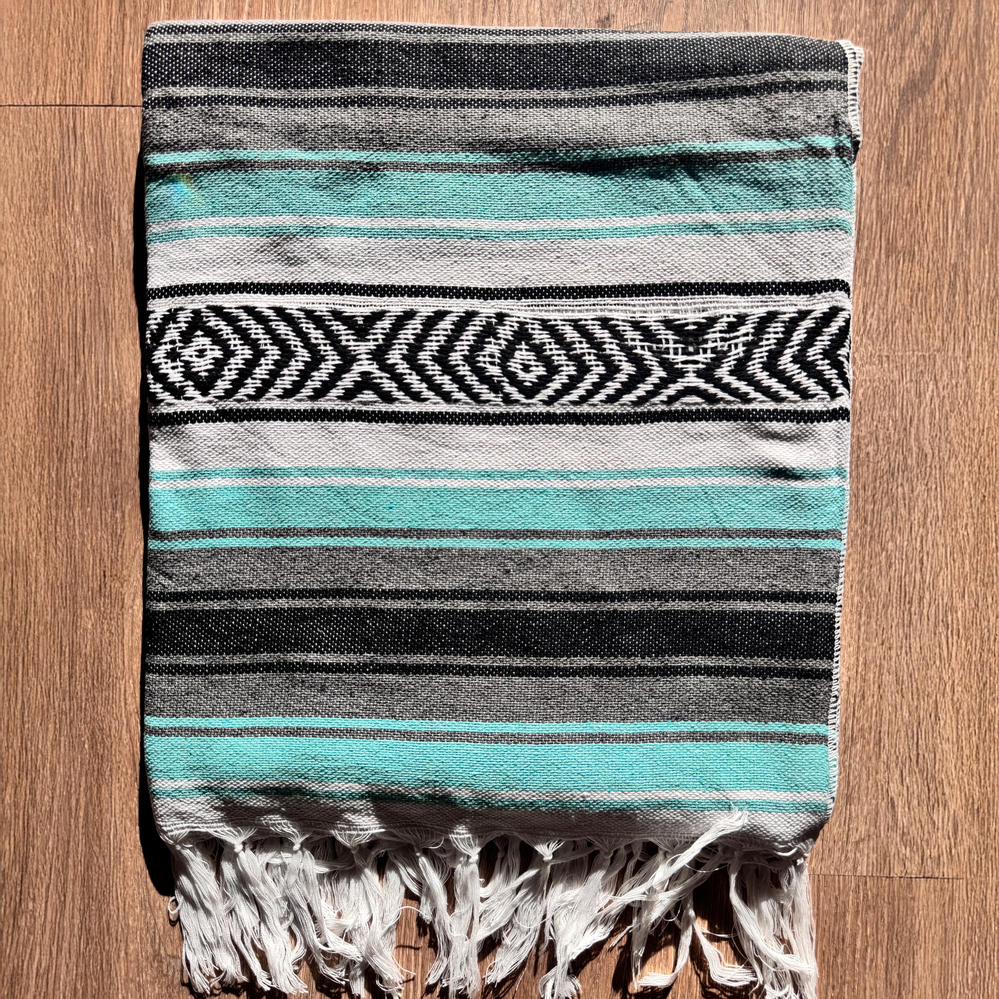 Riviera Maya Falsa Throw - Custom Decorated Sarapes  RT747