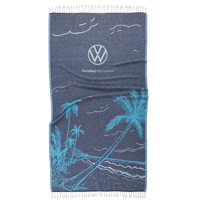 Custom Jacquard Woven Turkish Towel - RT089