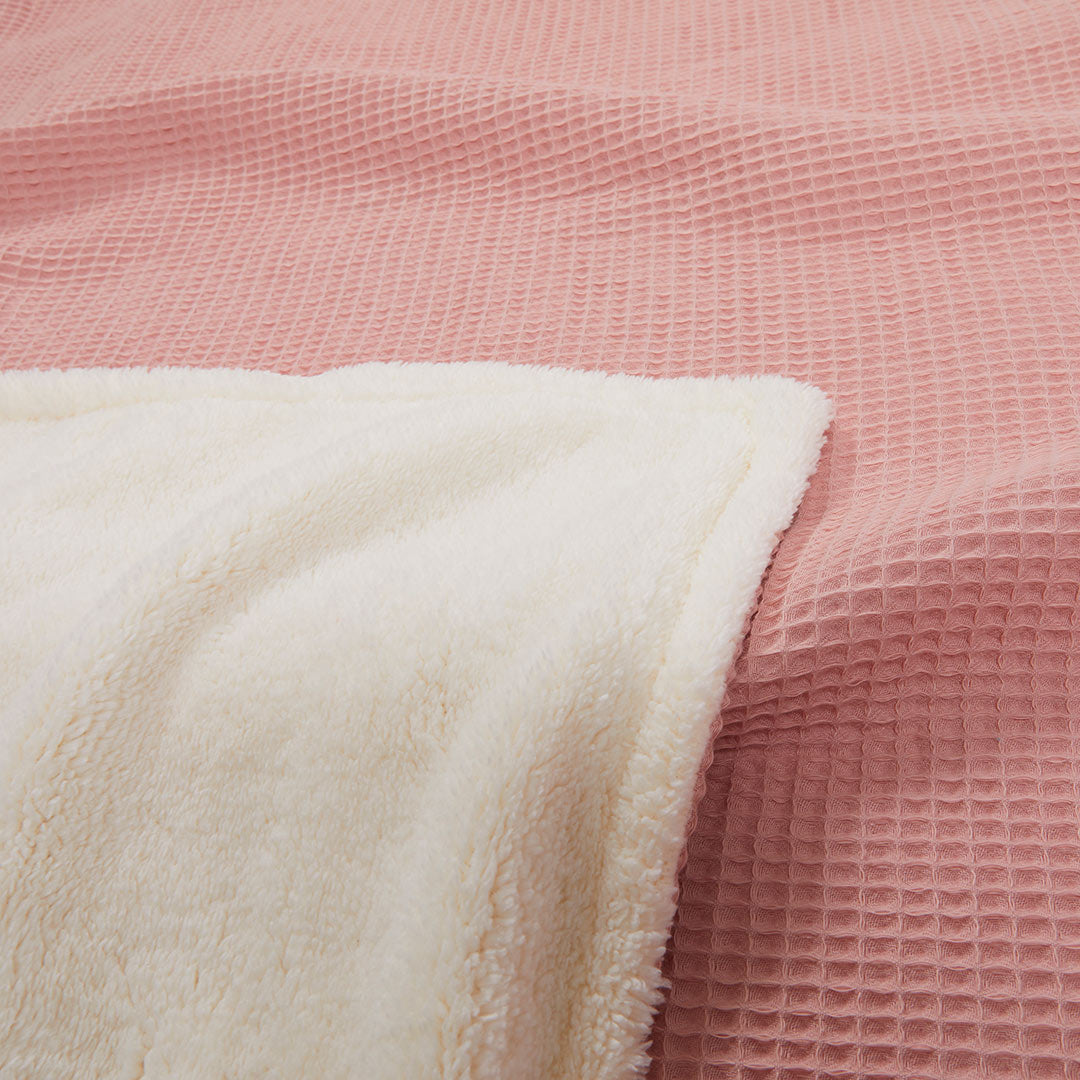 Waffle Personal Fleece Throw - RT772