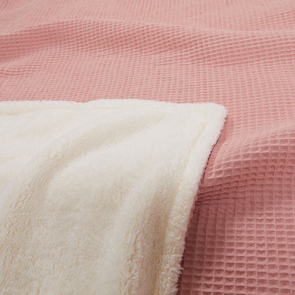 Waffle Personal Fleece Throw - RT772