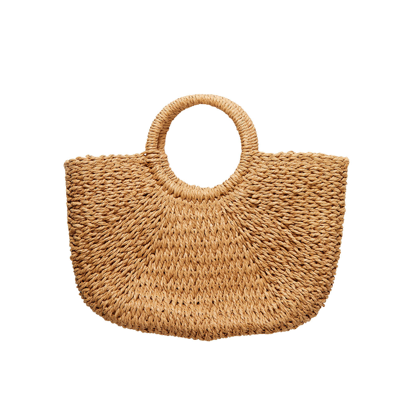 Barcelona Straw Beach Bag Tote - RT410