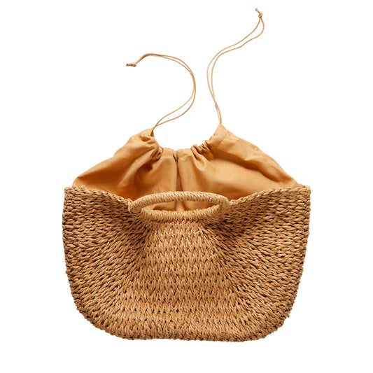 Barcelona Straw Beach Bag Tote - RT410