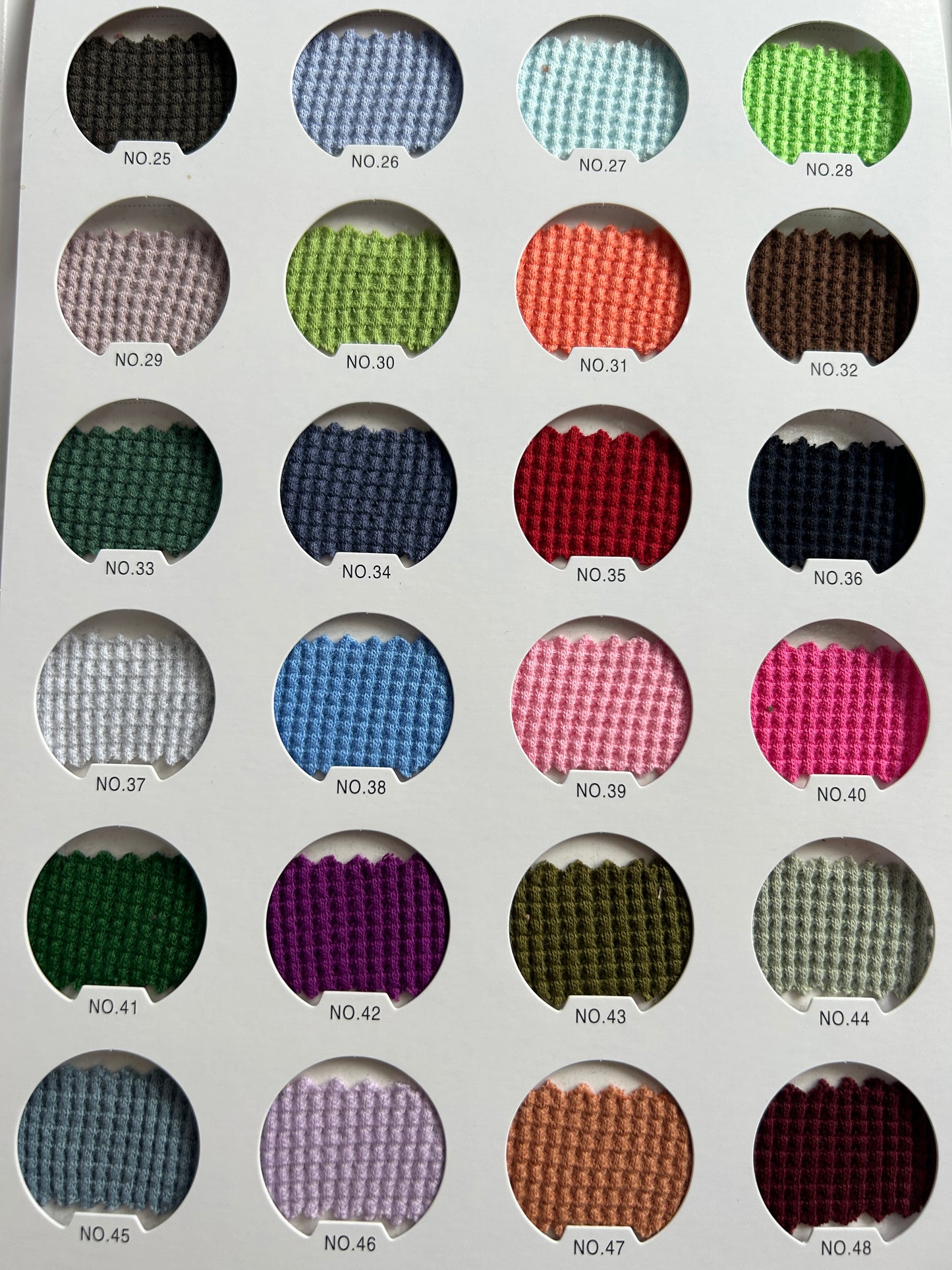 Custom Waffle Weave Pajama Lounge Wear Sets - RT891