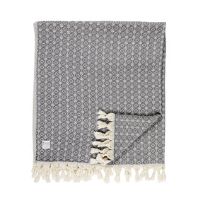 Avila Throw Blanket RT832 in Black