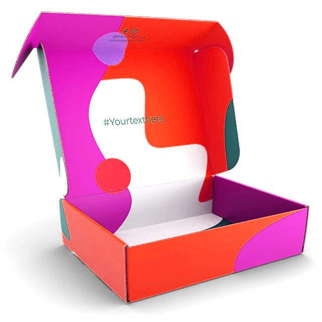 Classic Custom Printed Gift Boxes & Mailers - Design Inside and Out - RT887