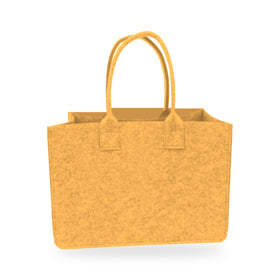 The Portofino Felt Tote - RT907 in Mustard