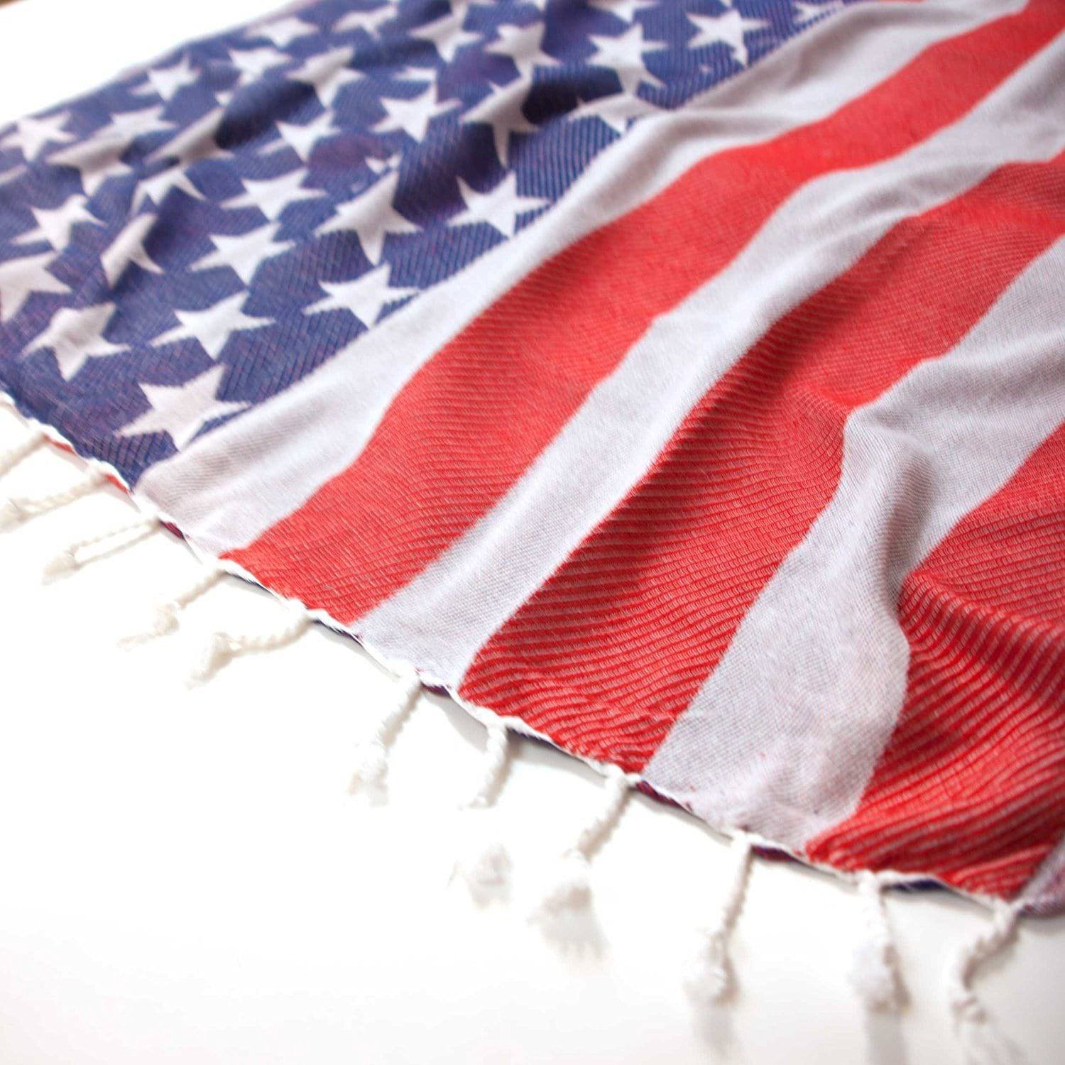American Flag Towel - Pre-Order Now! - The Riviera Towel Company