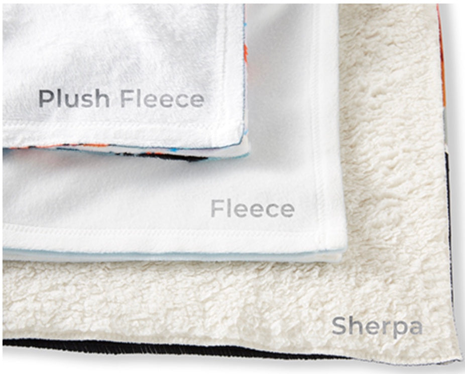 Custom Plush Flannel & Fleece blanket - RT442