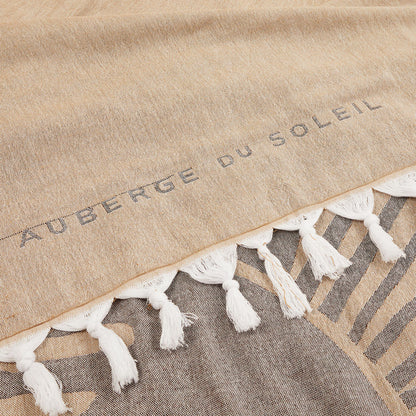 Custom Jacquard Woven Turkish Towel - RT089