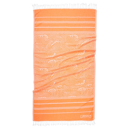 Custom Jacquard Woven Turkish Towel - RT089