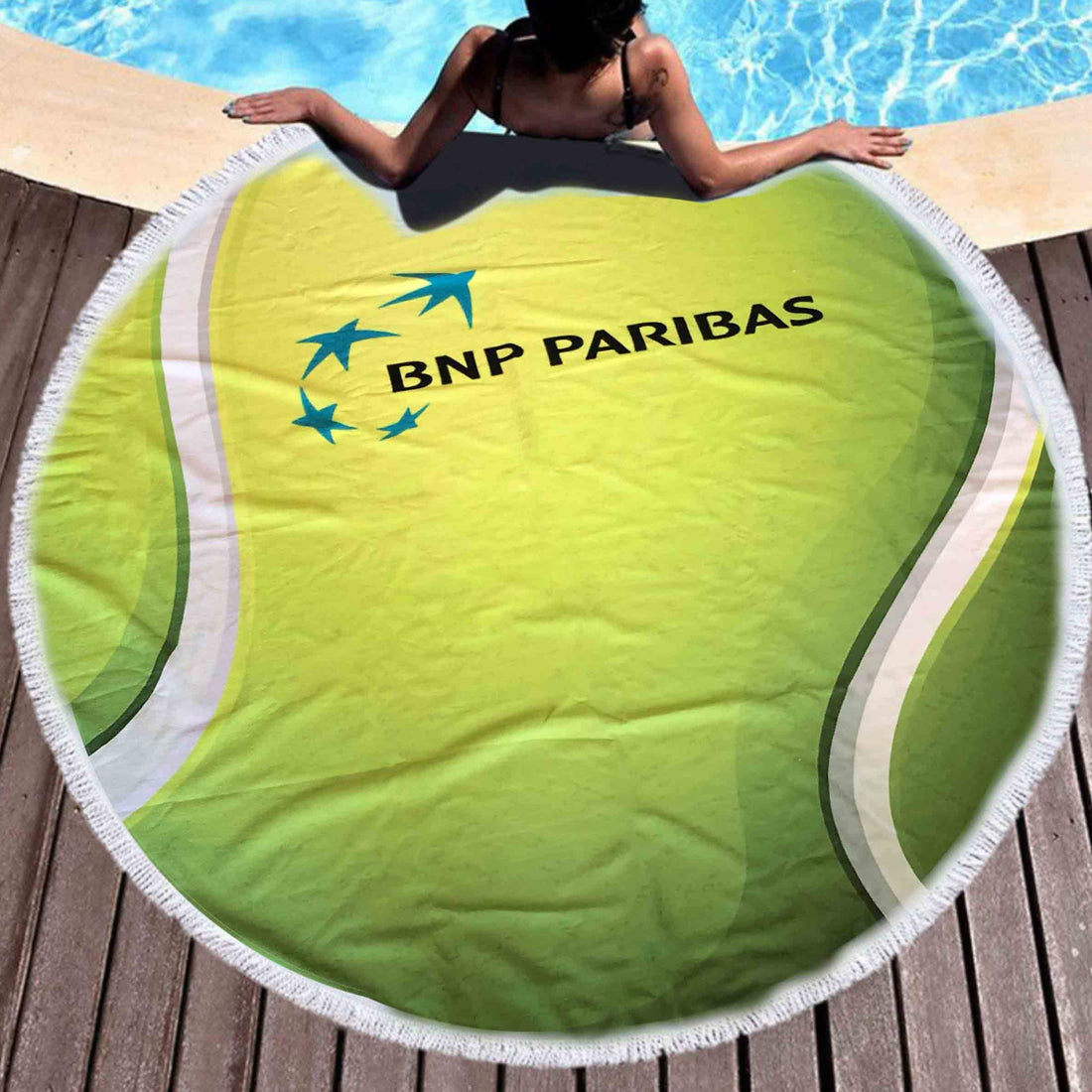 Custom Round Beach Towels  Any Branding Or Logo !