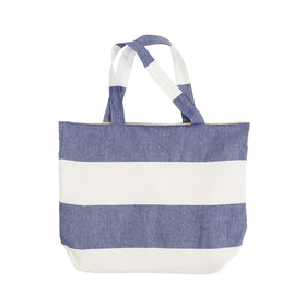 Biarritz Beach Bag Tote - RT8403 in Navy/White