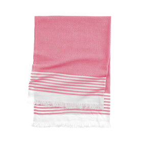 Calabria Turkish Towels -  RT027 in Hot Pink
