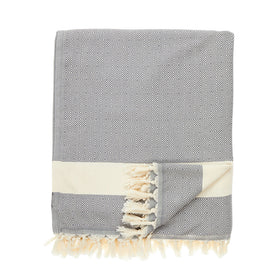 Diamond Woven Blanket - RT770 in Dk. Grey Charcoal