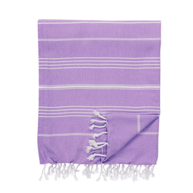 Essential Turkish Cotton Blanket - RT095 in Violet Purple