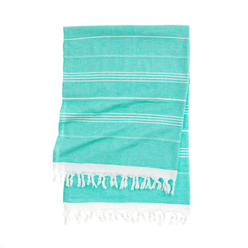 Essential Terry Turkish Towel - RT049 in Hunter Green