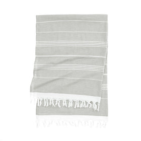 Essential Terry Turkish Towel - RT049 in Silver