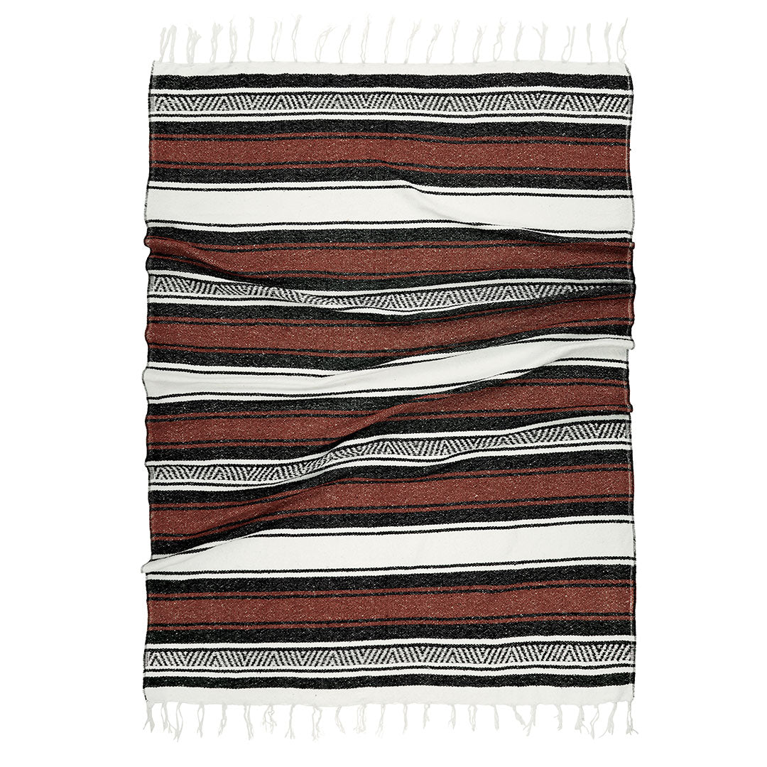 Riviera Maya Falsa Throw - Custom Decorated Sarapes  RT747