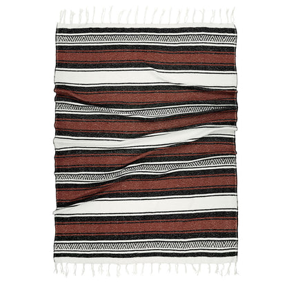 Riviera Maya Falsa Throw - Custom Decorated Sarapes  RT747