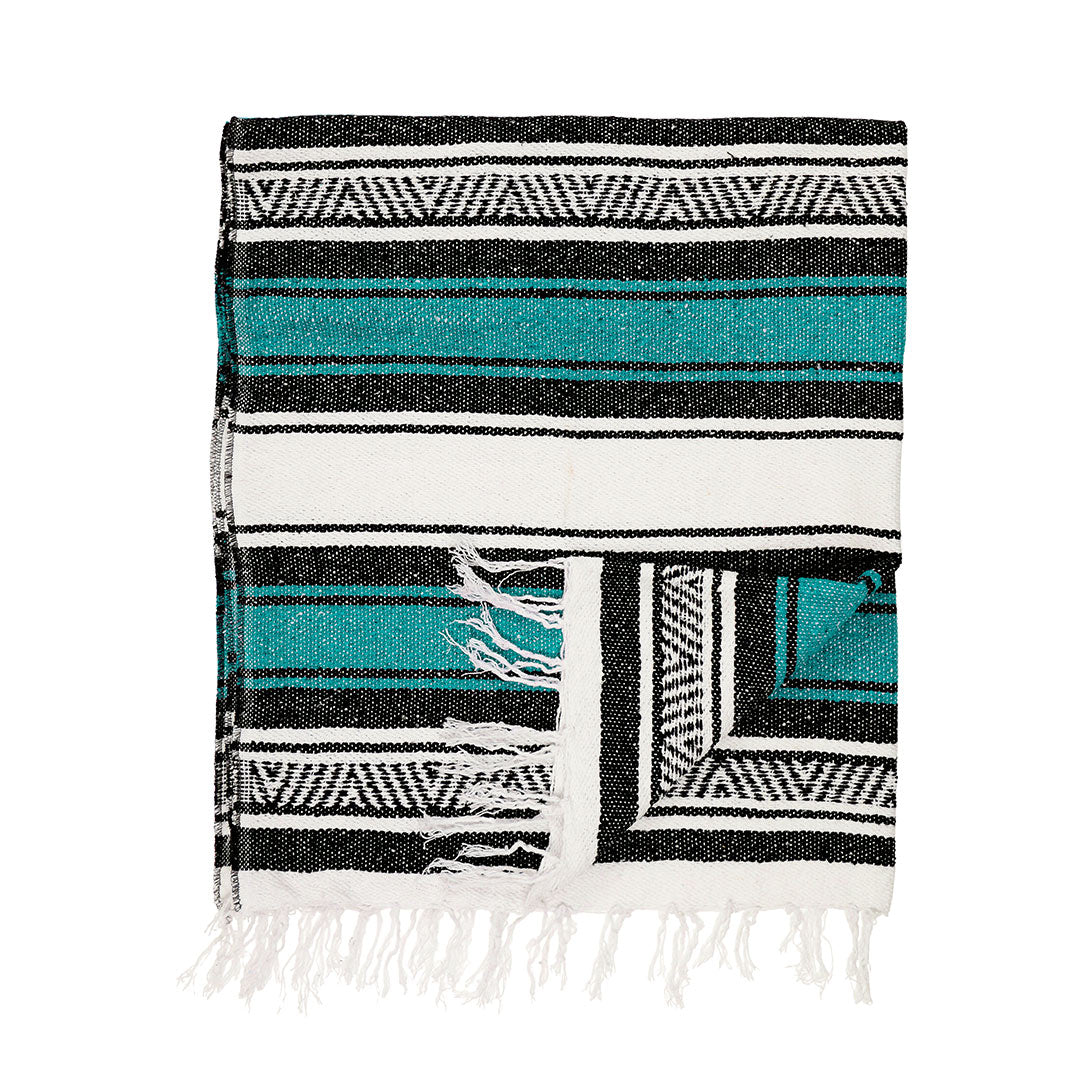 Riviera Maya Falsa Throw - Custom Decorated Sarapes  RT747