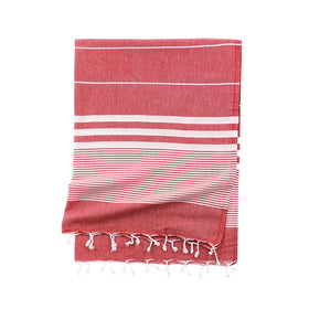 Capri Turkish Towel - RT008 in Red