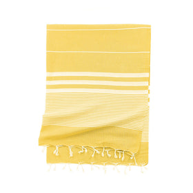 Capri Turkish Towel - RT008 in Yellow