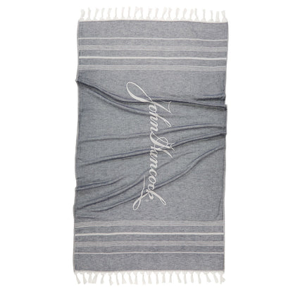 Custom Jacquard Woven Turkish Towel - RT089