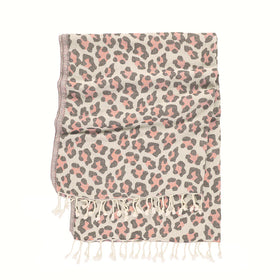 Leopardo Turkish Towel - RT760 in Paprika