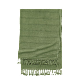 Sardinia Vintage Wash Towel - RT036 in Army Green