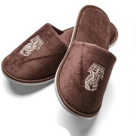 Hotel Slippers and Slides Custom Branded - RT780 in Velour
